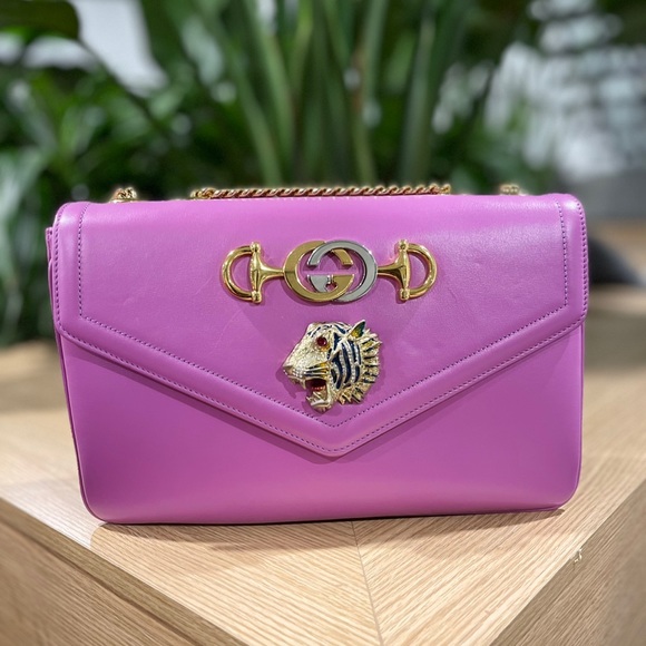 Gucci Rajah Medium Shoulder Bag - Picture 1 of 4